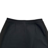 クリスチャン・ディオール Christian Dior サイドラインスリットロングスカート 554J08A5011 ネイビー レーヨン レディース ロングスカート