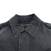 ルイ・ヴィトン LOUIS VUITTON ワークウェアエンボスモノグラムデニムジャケット HRA50W ブラック デニム メンズ デニムジャケット