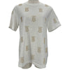 バーバリーロンドン BURBERRY LONDON TBモノグラム半袖Tシャツ 8052119 ホワイト コットン レディース 半袖Ｔシャツ