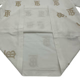 バーバリーロンドン BURBERRY LONDON TBモノグラム半袖Tシャツ 8052119 ホワイト コットン レディース 半袖Ｔシャツ
