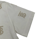 バーバリーロンドン BURBERRY LONDON TBモノグラム半袖Tシャツ 8052119 ホワイト コットン レディース 半袖Ｔシャツ