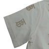 バーバリーロンドン BURBERRY LONDON TBモノグラム半袖Tシャツ 8052119 ホワイト コットン レディース 半袖Ｔシャツ