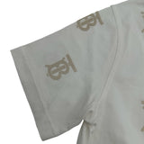 バーバリーロンドン BURBERRY LONDON TBモノグラム半袖Tシャツ 8052119 ホワイト コットン レディース 半袖Ｔシャツ