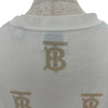 バーバリーロンドン BURBERRY LONDON TBモノグラム半袖Tシャツ 8052119 ホワイト コットン レディース 半袖Ｔシャツ