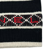 シャネル CHANEL ロゴ総柄シルク混カシミヤニットスカート P62546 ブラック カシミヤ レディース スカート