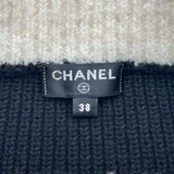 シャネル CHANEL ロゴ総柄シルク混カシミヤニットスカート P62546 ブラック カシミヤ レディース スカート
