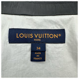 ルイ・ヴィトン LOUIS VUITTON パネルモノグラムナイロンジャケット FROW13 ブラック ナイロン レディース ナイロンジャケット