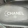 シャネル CHANEL ココマークマトラッセキルティングキャンバスサンダル G31848 ブラック キャンバス レディース サンダル