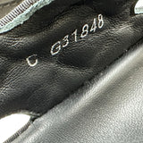 シャネル CHANEL ココマークマトラッセキルティングキャンバスサンダル G31848 ブラック キャンバス レディース サンダル