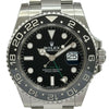 ロレックス ROLEX GMTマスター2 126710GRNR ブラック ステンレススチール 自動巻き メンズ 腕時計
