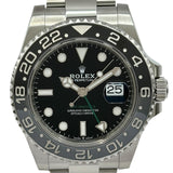 ロレックス ROLEX GMTマスター2 126710GRNR ブラック ステンレススチール 自動巻き メンズ 腕時計