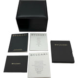 ブルガリ BVLGARI アショーマ AA44S ブルーグレー ステンレススチール 自動巻き メンズ 腕時計