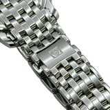 オメガ OMEGA デビル プレステージ コーアクシャル　クロノメーター 424.10.40.20.03.001 ブルー ステンレススチール 自動巻き メンズ 腕時計