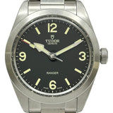 チューダー/チュードル TUDOR レンジャー 79950 ブラック ステンレススチール 自動巻き メンズ 腕時計