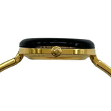 グッチ GUCCI チェンジベゼル 11/12.2 ホワイト ゴールドメッキ クオーツ レディース 腕時計