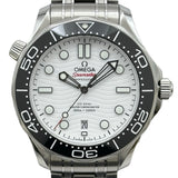 オメガ OMEGA シーマスター ダイバー300M コーアクシャル マスタークロノメーター　 210.30.42.20.004.001 ホワイト ステンレススチール 自動巻き メンズ 腕時計