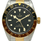 チューダー/チュードル TUDOR ブラックベイ GMT S＆G 79833MN ブラック ゴールド/ステンレススチール 自動巻き メンズ 腕時計