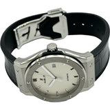 ウブロ HUBLOT クラシックフュージョン チタニウム オパリン 542.NX.2611.LR シルバー チタン 自動巻き メンズ 腕時計