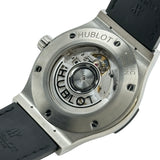 ウブロ HUBLOT クラシックフュージョン チタニウム オパリン 542.NX.2611.LR シルバー チタン 自動巻き メンズ 腕時計