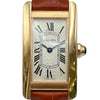 カルティエ Cartier タンクアメリカン SM W2607456 シルバー ピンクゴールド クオーツ レディース 腕時計