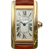 カルティエ Cartier タンクアメリカン SM W2607456 シルバー ピンクゴールド クオーツ レディース 腕時計