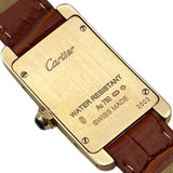 カルティエ Cartier タンクアメリカン SM W2607456 シルバー ピンクゴールド クオーツ レディース 腕時計