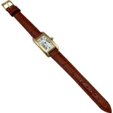 カルティエ Cartier タンクアメリカン SM W2607456 シルバー ピンクゴールド クオーツ レディース 腕時計