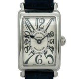 フランク・ミュラー FRANCK MULLER ロングアイランド プティ 802QZ シルバー ステンレススチール クオーツ レディース 腕時計