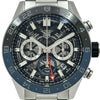 タグ・ホイヤー TAG HEUER カレラ キャリバーホイヤー02 クロノグラフ GMT CBG2A1Z.BA0658 ブラックスケルトン ステンレススチール 自動巻き メンズ 腕時計