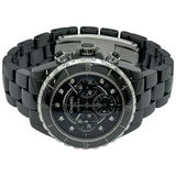 シャネル CHANEL J12 クロノグラフ 41MM H2419 ブラック セラミック/ステンレススチール 自動巻き メンズ 腕時計