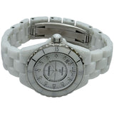 シャネル CHANEL J12 38MM H1629 ホワイト セラミック/ステンレススチール 　 自動巻き メンズ 腕時計