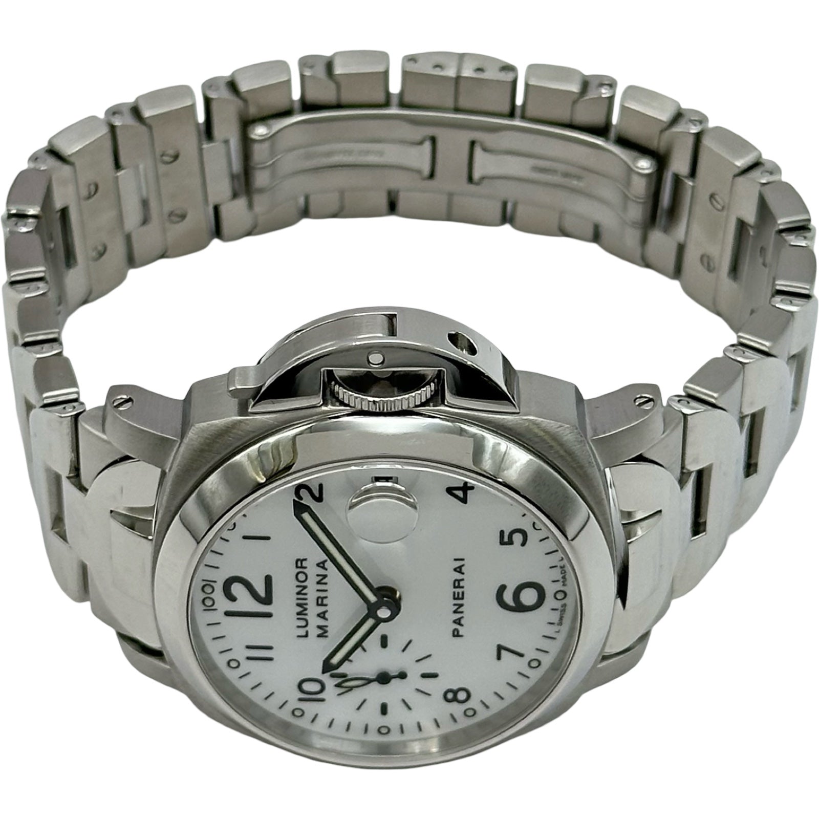 PANERAI LUMINOR MARINA PAM00051 40mmOH済み パネライ PANERAI ルミノール マリーナ PAM00051 ホワイト ステンレス