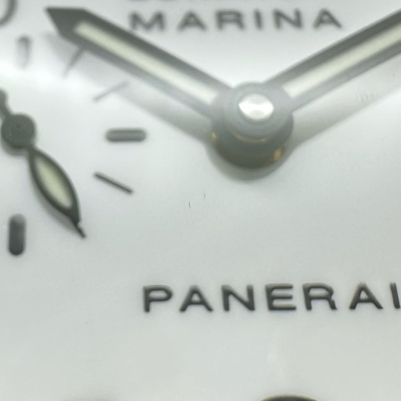 パネライ PANERAI ルミノール マリーナ PAM00051 ホワイト ステンレス