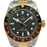 チューダー/チュードル TUDOR ブラックベイ GMT S＆G 79833MN ブラック ゴールド/ステンレススチール 自動巻き メンズ 腕時計