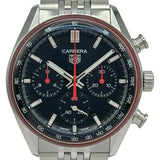 タグ・ホイヤー TAG HEUER カレラ クロノグラフ CBS2114.BA0053 ブラック ステンレススチール 自動巻き メンズ 腕時計