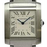 カルティエ Cartier タンク フランセーズ MM WSTA0074 シルバー ステンレススチール クオーツ ユニセックス 腕時計