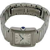 カルティエ Cartier タンク フランセーズ MM WSTA0074 シルバー ステンレススチール クオーツ ユニセックス 腕時計