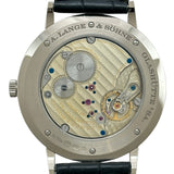 ランゲ＆ゾーネ A.LANGE&SOHNE サクソニア・フラッハ 211.027(LSLS2113AM) シルバー ホワイトゴールド 手巻き メンズ 腕時計
