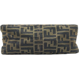 フェンディ FENDI ズッカ アクセサリーポーチ 8BR267 ブラウン ナイロンジャガード レディース ハンドバッグ