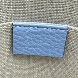 グッチ GUCCI インターロッキングG ハンドバッグ 449661 ライトブルー レザー レディース ショルダーバッグ