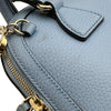 グッチ GUCCI インターロッキングG ハンドバッグ 449661 ライトブルー レザー レディース ショルダーバッグ
