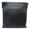 ボッテガ・ヴェネタ BOTTEGA VENETA イントレチャート ショルダーバッグ 276356 ブラック レザー レディース ショルダーバッグ