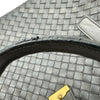 ボッテガ・ヴェネタ BOTTEGA VENETA イントレチャート ローマ ミディアム 171265 グレー レザー レディース ハンドバッグ