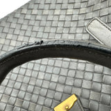 ボッテガ・ヴェネタ BOTTEGA VENETA イントレチャート ローマ ミディアム 171265 グレー レザー レディース ハンドバッグ