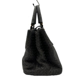 ボッテガ・ヴェネタ BOTTEGA VENETA イントレチャート ローマ ミディアム 171265 グレー レザー レディース ハンドバッグ