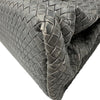 ボッテガ・ヴェネタ BOTTEGA VENETA イントレチャート ローマ ミディアム 171265 グレー レザー レディース ハンドバッグ