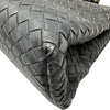 ボッテガ・ヴェネタ BOTTEGA VENETA イントレチャート ローマ ミディアム 171265 グレー レザー レディース ハンドバッグ