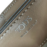 トッズ TOD’S ホリーバッグ ミニ ベージュ レザー レディース ショルダーバッグ