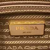 プラダ PRADA プロムナード　ミニ 1BA838 ピンクベージュ サフィアーノレザー レディース ハンドバッグ
