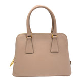 プラダ PRADA プロムナード　ミニ 1BA838 ピンクベージュ サフィアーノレザー レディース ハンドバッグ